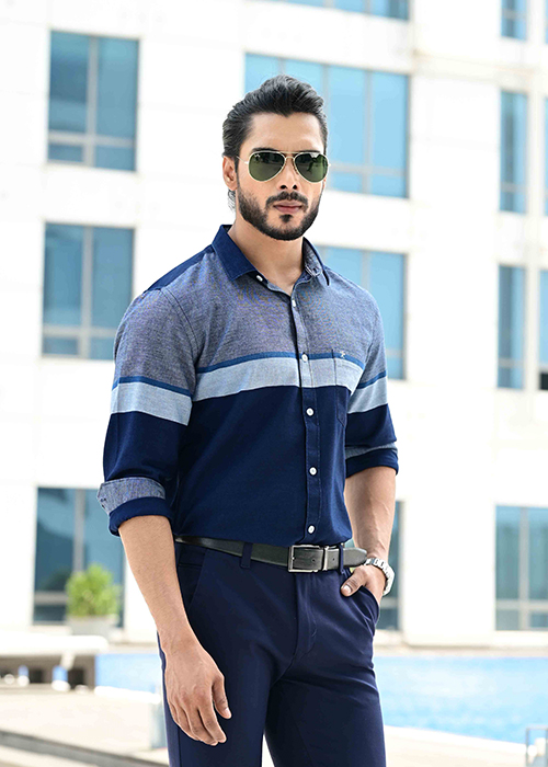 Blue Shirt (JR-007)